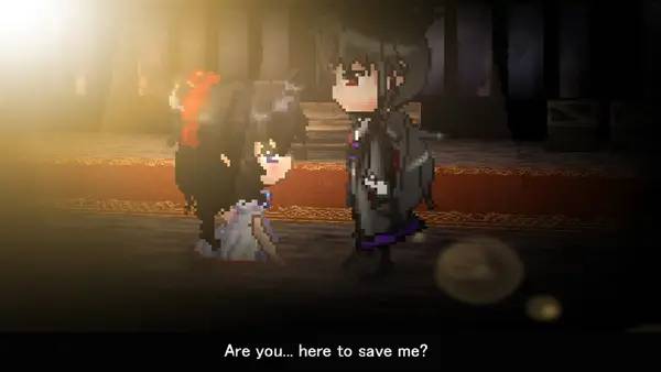 Пример визуального стиля и графики игры Gaia's Melody 2  ECHOED MEMORIES