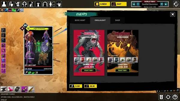 Пример визуального стиля и графики игры Gaiadon Eternal Quest