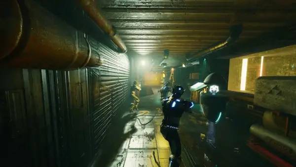 Пример визуального стиля и графики игры Galaxy in Turmoil