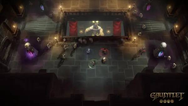 Пример визуального стиля и графики игры Gauntlet Slayer Edition