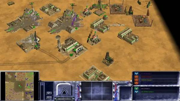 Пример визуального стиля и графики игры Generals  Project Raptor - War Commanders