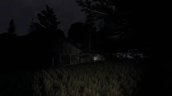 Пример визуального стиля и графики игры George A Horror Story