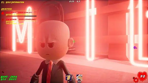 Пример визуального стиля и графики игры Get Stuffed!