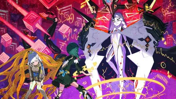 Пример визуального стиля и графики игры GIGA WRECKER