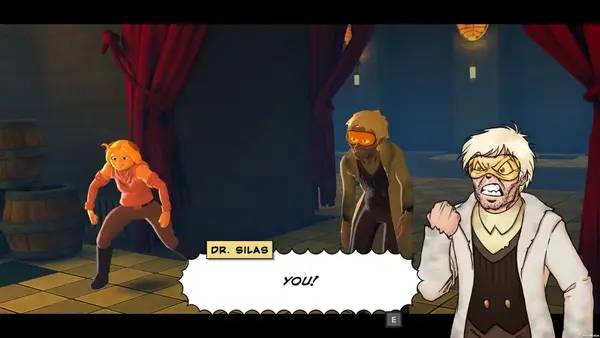 Пример визуального стиля и графики игры Girl Genius  Adventures In Castle Heterodyne