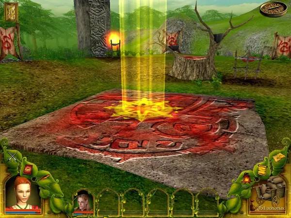 Пример визуального стиля и графики игры Gods Lands of Infinity