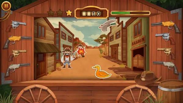 Пример визуального стиля и графики игры Golden Rails  Tales of the Wild West
