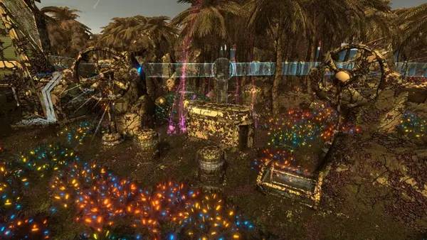 Пример визуального стиля и графики игры GolfTopia