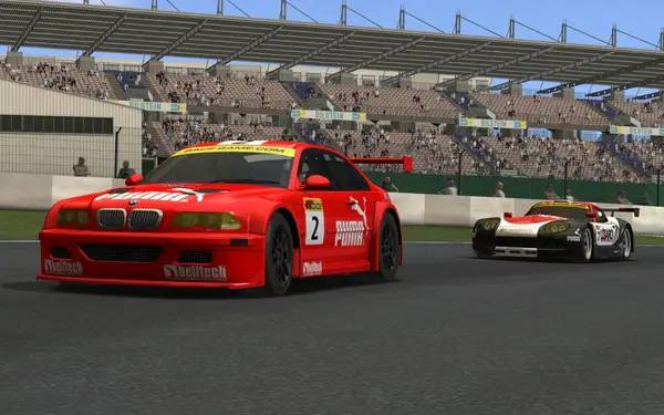 Пример визуального стиля и графики игры GTR Evolution Expansion Pack for RACE 07