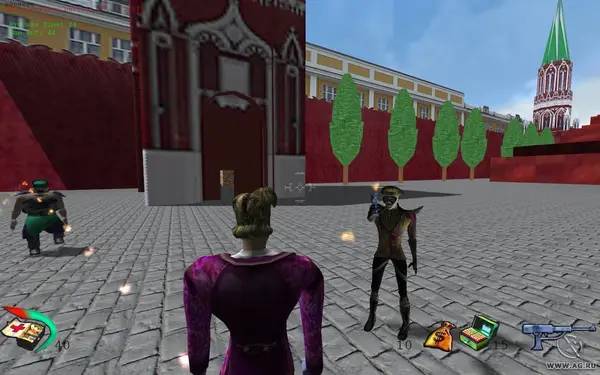 Пример визуального стиля и графики игры Gulman