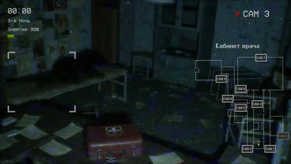 Пример визуального стиля и графики игры Gym Nights