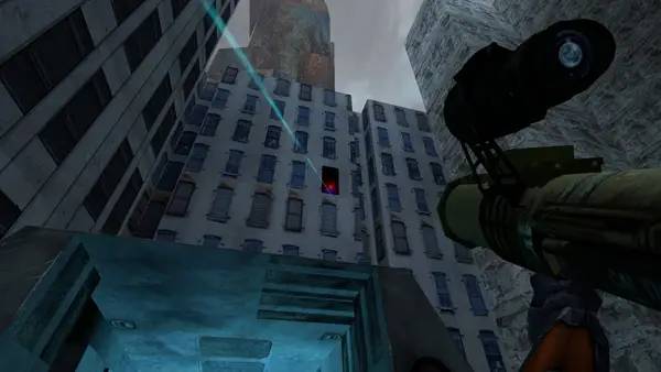 Пример визуального стиля и графики игры Half-Life 2 Build 2001