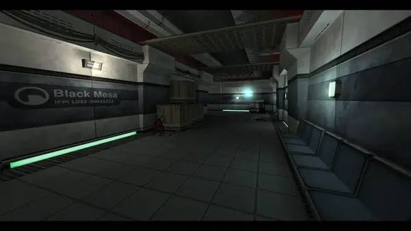 Пример визуального стиля и графики игры Half-Life Crossfire