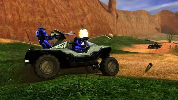 Пример визуального стиля и графики игры Halo Combat Evolved Anniversary