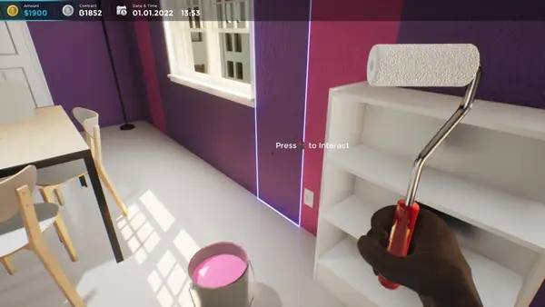 Пример визуального стиля и графики игры Handyman Corporation