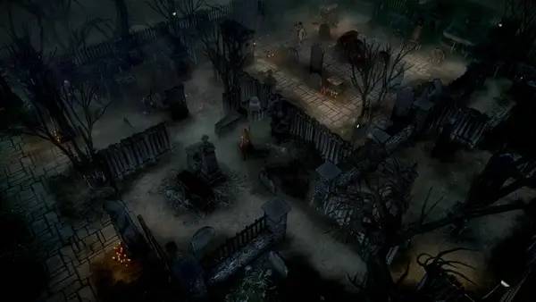 Пример визуального стиля и графики игры Hard West Scars of Freedom