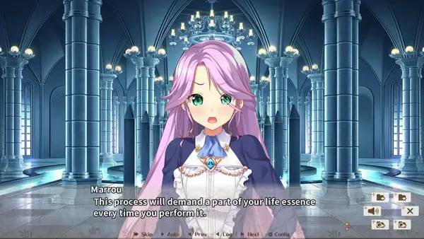 Пример визуального стиля и графики игры HaremKingdom