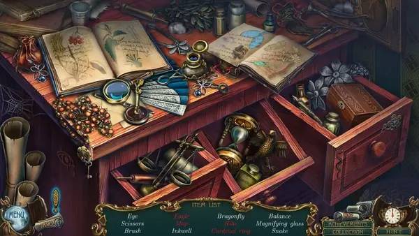 Пример визуального стиля и графики игры Haunted Legends  The Scars of Lamia Collector's Edition