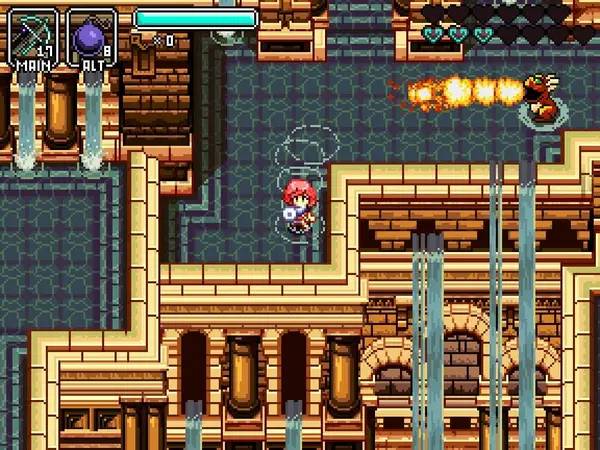 Пример визуального стиля и графики игры Hazelnut Bastille