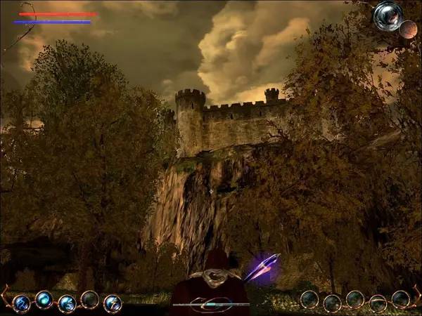 Пример визуального стиля и графики игры Heart of Eternity