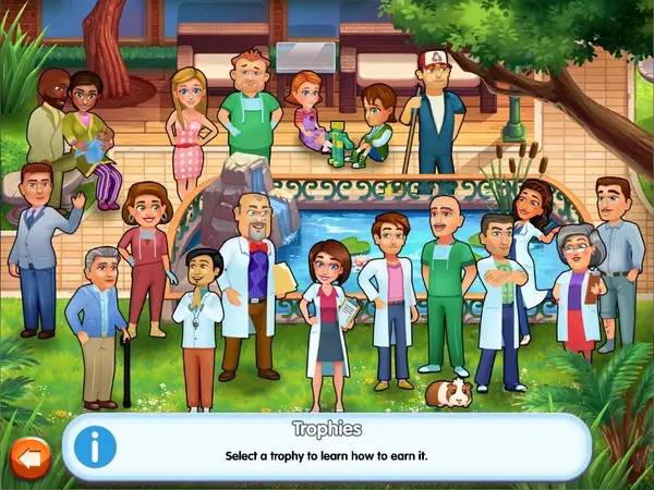 Пример визуального стиля и графики игры Heart's Medicine - Season One