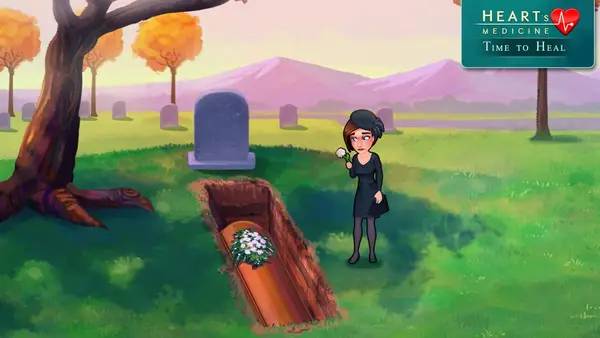 Пример визуального стиля и графики игры Heart's Medicine - Time to Heal