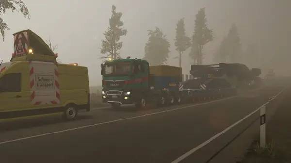 Пример визуального стиля и графики игры Heavy Cargo - The Truck Simulator