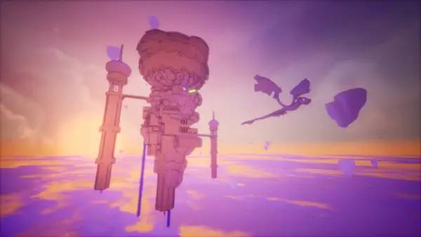 Пример визуального стиля и графики игры Heim