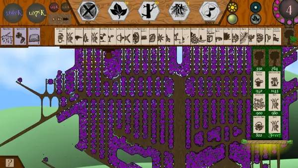 Пример визуального стиля и графики игры Heliotropism