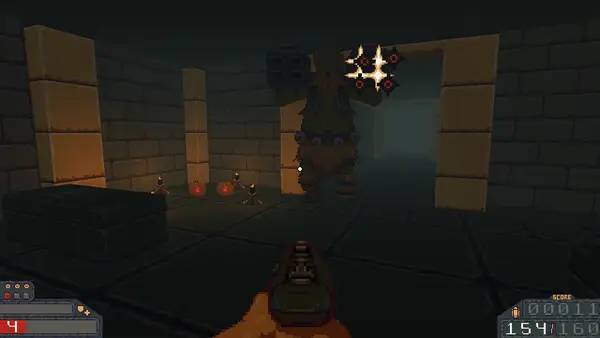 Пример визуального стиля и графики игры Hermodr