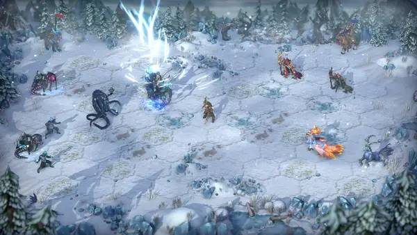 Пример визуального стиля и графики игры Heroes of Might and Magic  Olden Era