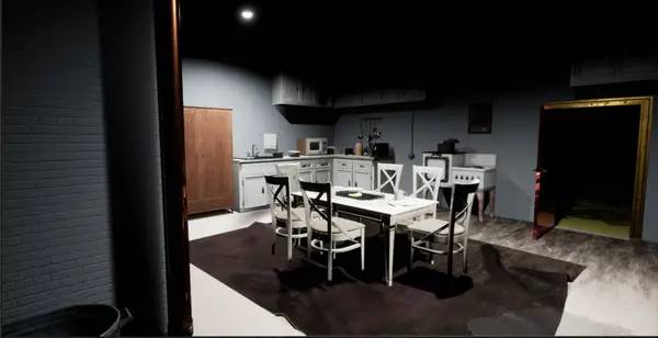 Пример визуального стиля и графики игры Hillmain Hotel