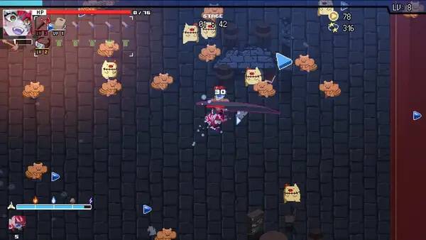 Пример визуального стиля и графики игры HoloCure - Save the Fans!