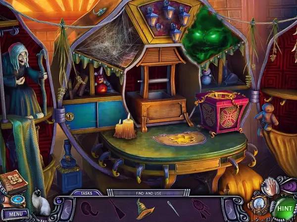 Пример визуального стиля и графики игры House of 1000 Doors  Evil Inside