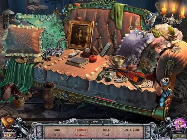 Пример визуального стиля и графики игры House of 1000 Doors  Family Secrets