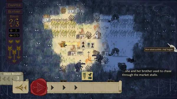 Пример визуального стиля и графики игры Howl