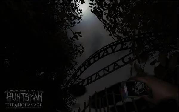 Пример визуального стиля и графики игры Huntsman  The Orphanage (Halloween Edition)