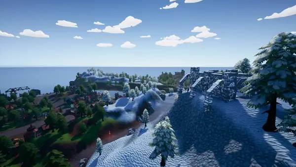 Пример визуального стиля и графики игры Hydroneer