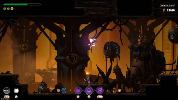 Пример визуального стиля и графики игры INAYAH - Life after Gods