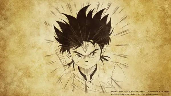 Пример визуального стиля и графики игры Infinity Strash  DRAGON QUEST The Adventure of Dai