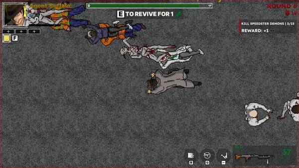 Пример визуального стиля и графики игры Inmortuae Metuunt  Rise of The Undead