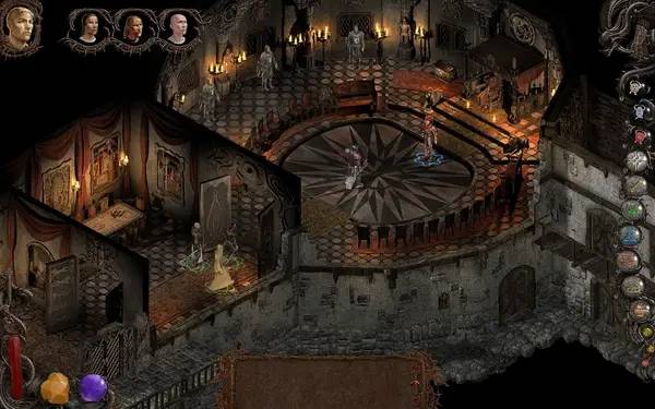 Пример визуального стиля и графики игры Inquisitor