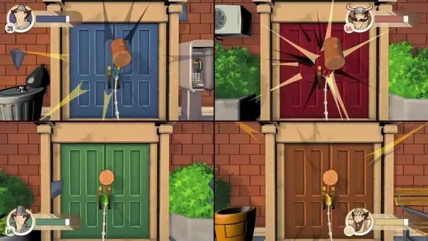 Пример визуального стиля и графики игры Inspector Gadget - Mad Time Party