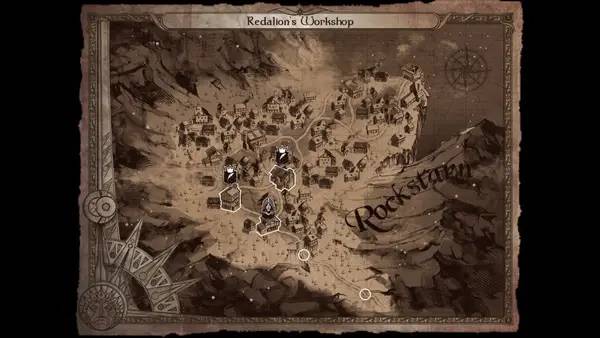 Пример визуального стиля и графики игры Joe Dever's Lone Wolf HD Remastered