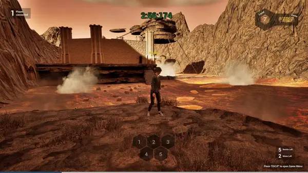 Пример визуального стиля и графики игры JUMP! The Floor Is...