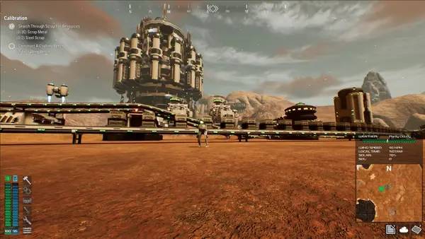 Пример визуального стиля и графики игры JUNKPUNK