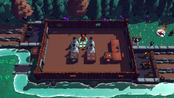 Пример визуального стиля и графики игры Keep Keepers