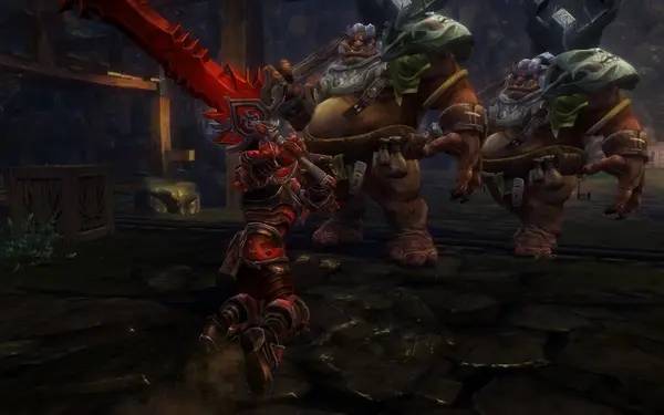 Пример визуального стиля и графики игры Kingdoms of Amalur Reckoning