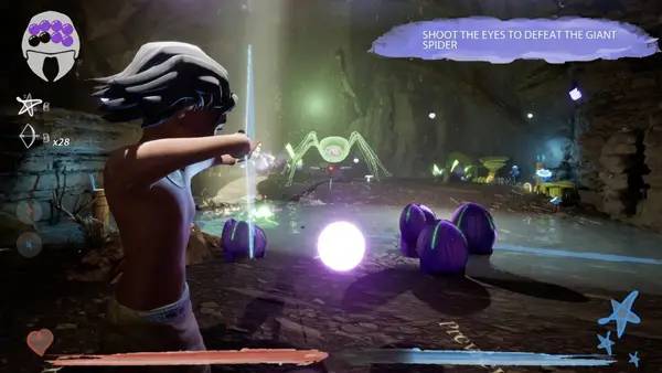 Пример визуального стиля и графики игры Kun'tewiktuk  A Mi'kmaw Adventure