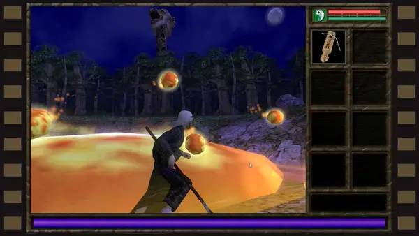 Пример визуального стиля и графики игры Kwaidan